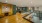 a large room with a glass floor